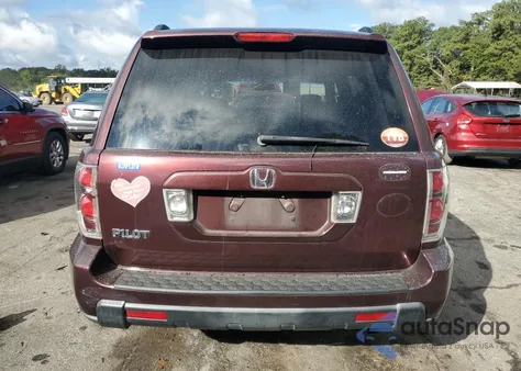 2007 Honda Pilot Exl from USA, damaged, VIN 5FNYF28527B047569